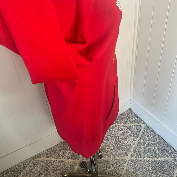 Vintage Jerzees Men’s XL Red Angoon Native American Bald Eagle Sweatshir… - Picture 5 of 13